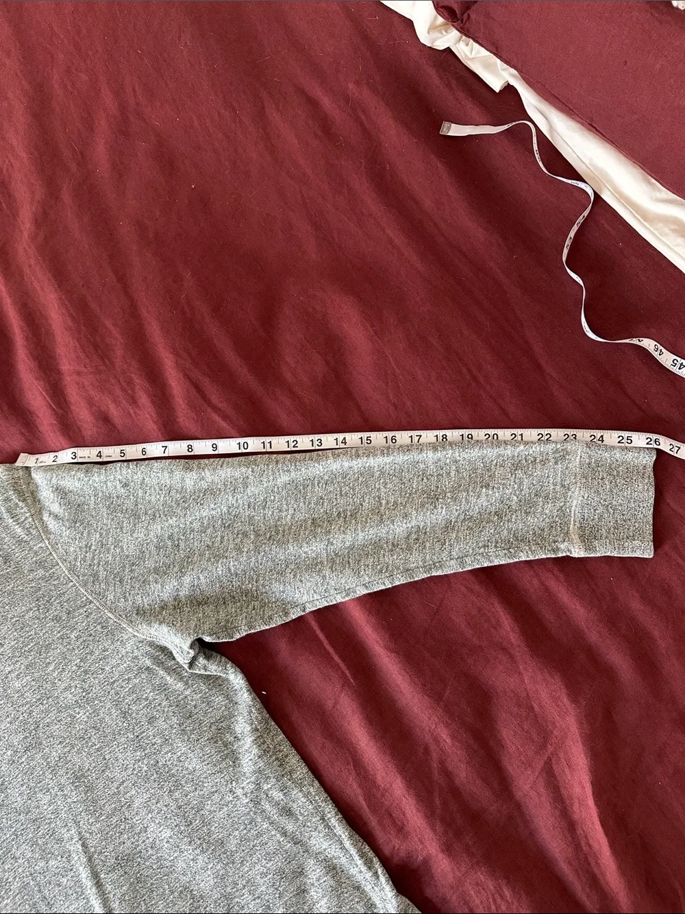 The North Face Men's Heather Gray Crewneck Sweatshirt